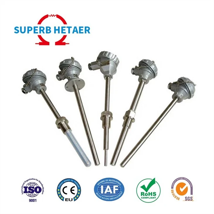 Pt100 Temperature Sensor Probe Wear-resistant Thermocouple