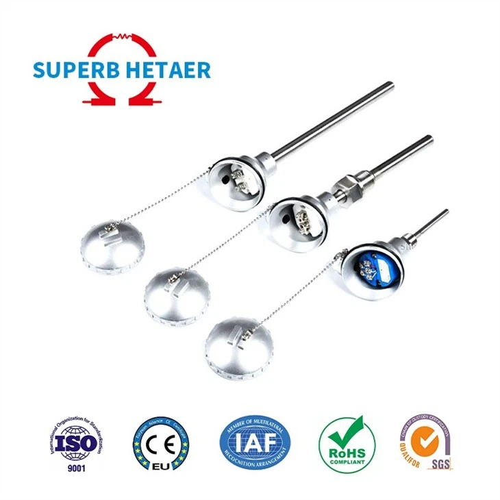 Stainless Steel Thermocouple Thermometer Waterproof Temperature Sensor